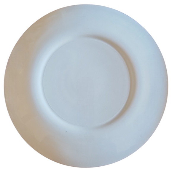 Vtg 50s Salad Plate Autumn Song (Platinum) Homer Laughlin Tree Autumn Leaves - Picture 2 of 2